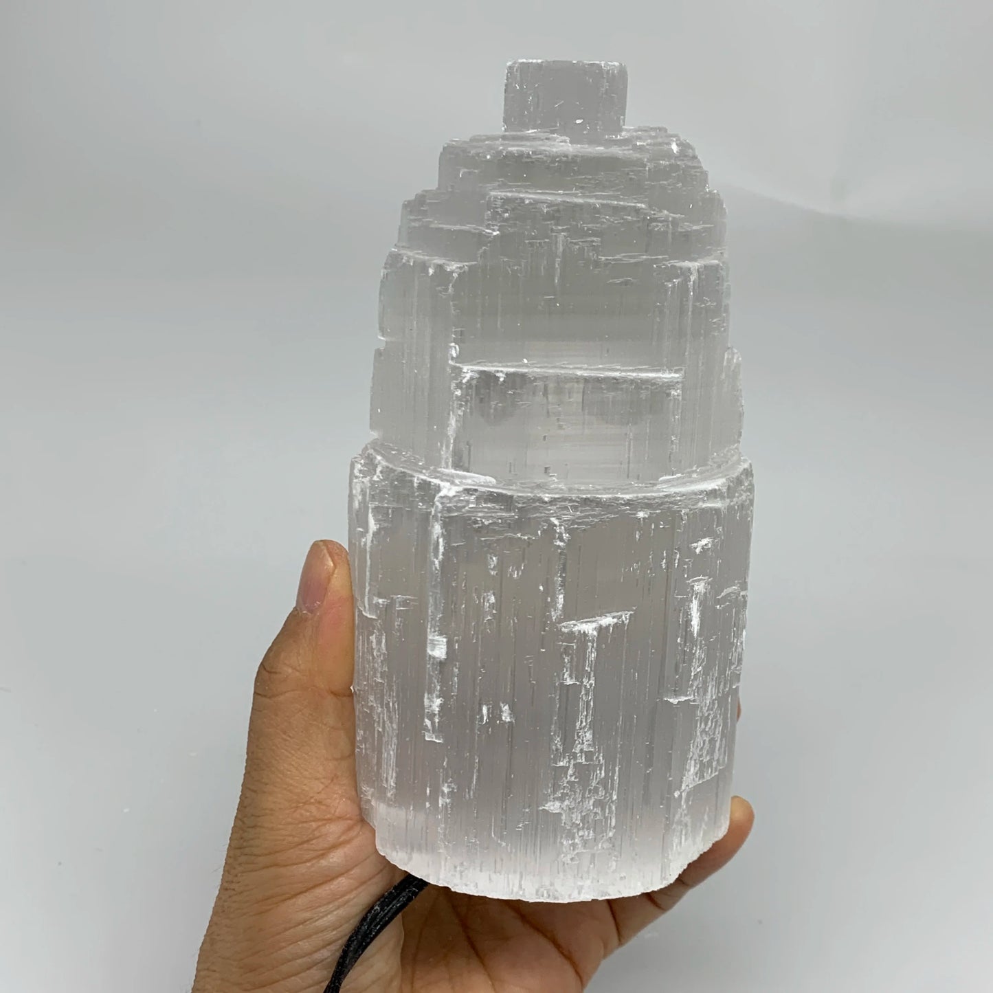 Selenite Crystal Lamp