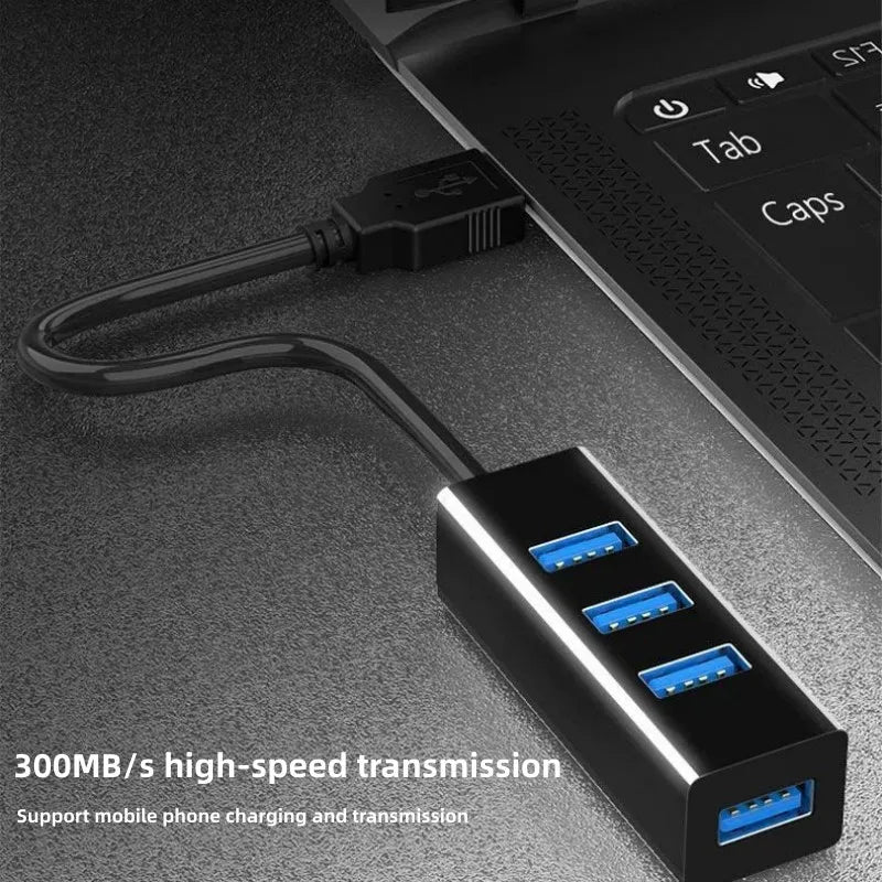 USB HUB 3.0 4 Ports USB3.0 Multi Splitter Adapter