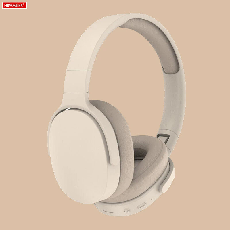 Headphones Wireless Bluetooth 5.3 Over Ear Hifi Stereo Headset True Sports With Earphones TF/AUX Music Player with HD Mic