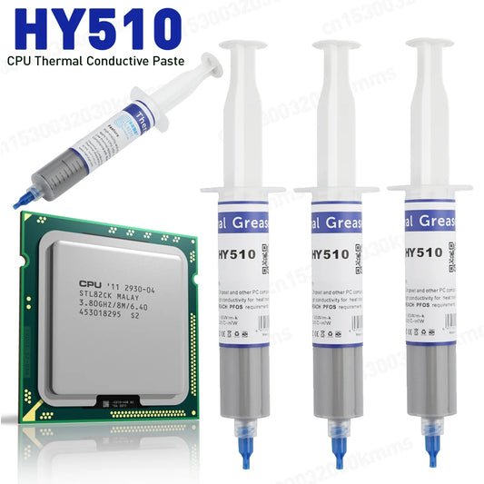 Thermal Paste or Thermal Conductive Compound  for GPU CPU Chipset Cooling Grey CPU Cooler