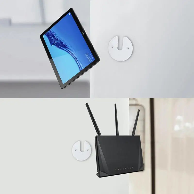 Tablet Pc Wall Mount Bracket Adjustable For Ipad Bracket Notebook Back Storage Bracket For Router/Phone Supporting