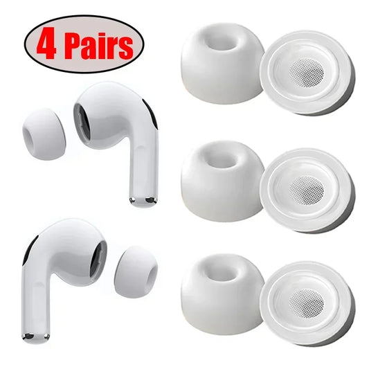 For Airpods Pro 1/2 Gen Soft Silicone Ear Tips Protective Earbuds Cover Ear-pads for Air Pods Pro 2 Earcap Earphone Accessories