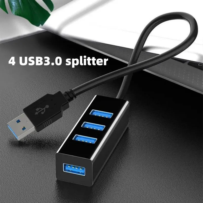 USB HUB 3.0 4 Ports USB3.0 Multi Splitter Adapter